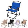 Foldable Portable Solid Wood Camping Chair Side Table Cup Holder Storage Pouch for Workshop Outdoor Use-Custom Logo Bulk Supply