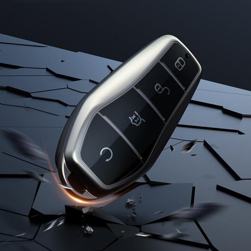 Autoschlüsselhülle Vollabdeckung Schale Halter Schutz für BYD Tang EV600 Han EV Yuan ATTO 3 Song PLUS Pro MAX DMI Qin Autozubehör