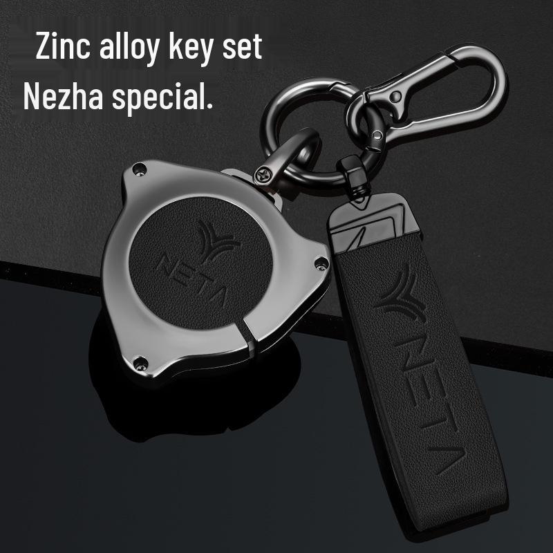Nezha V & U Pro Car Key Case: High-End, Anti-Drop, Personalized Protection for New Energy Cars