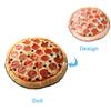 2024 New Design Custom  Food Toys for Kids Plush Pillow Funny Pizza Decoration Toys Funny Dolls Gifts for Friends