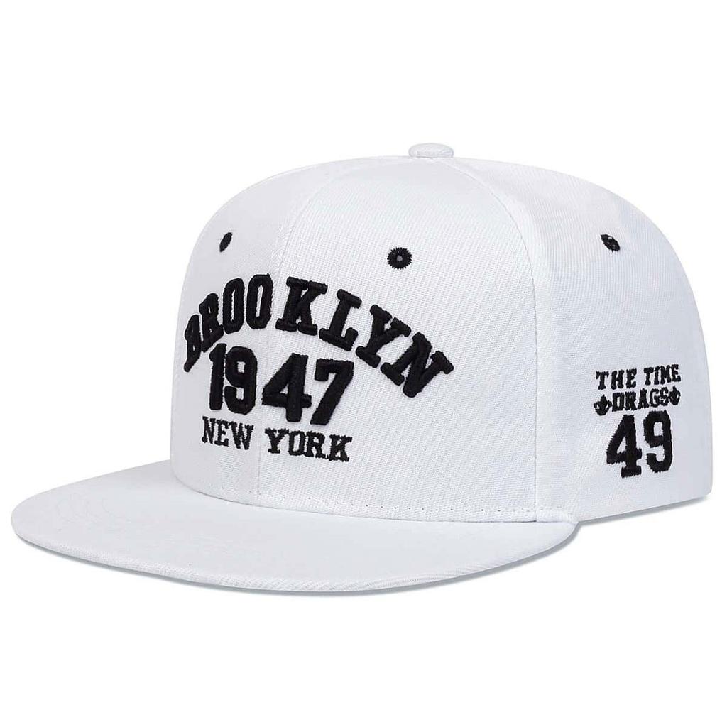 Embroidery Baseball Cap Three-dimensional Embroidery Cap Mesh Baseball Cap Sun Cap Mesh Cap Sports Flat Edge Cap