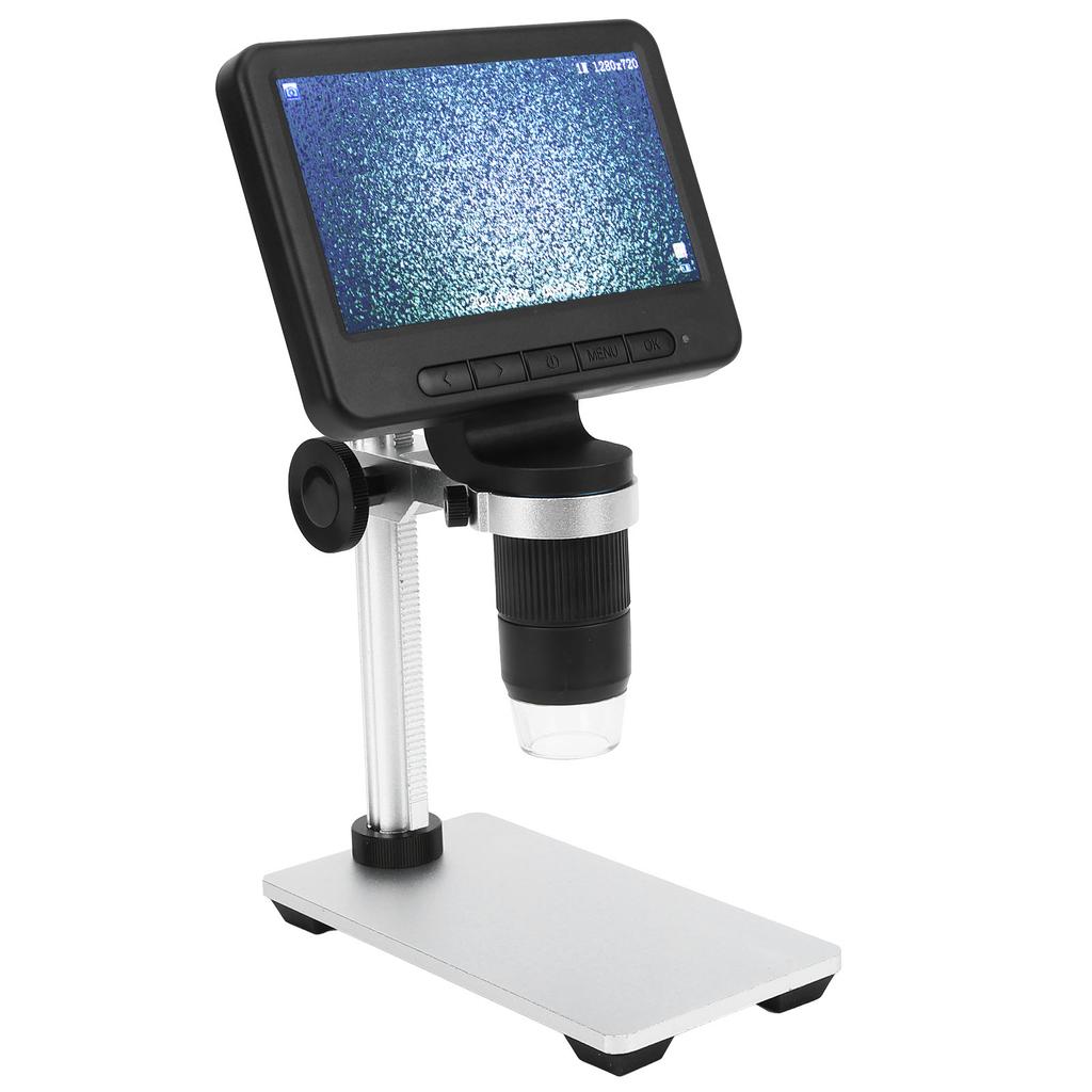 5in Electron Microscope 1080P HD USB Magnifying Microscope Kit Maintenance Inspection Tool