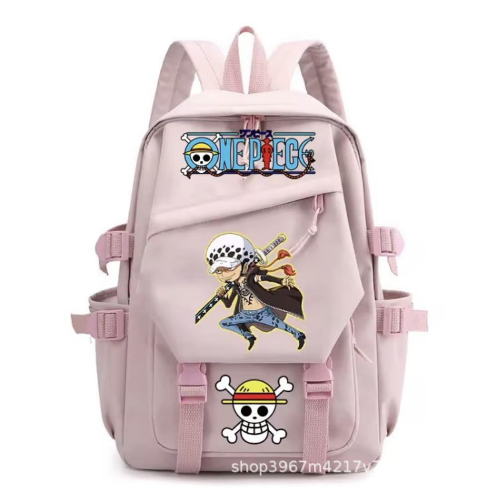 ONE PIECE High School Junior High School Student Elementary School Bag Luffy Fashion Trend Large Capacity Teen Backpack