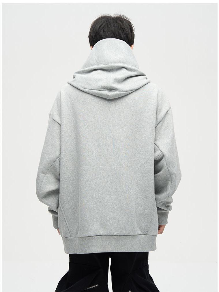Unisex Schweres Fleece-gefüttertes Kapuzensweatshirt - Herbst/Winter Locker sitzende Jacke