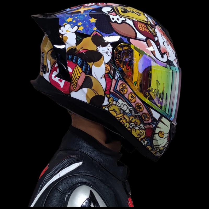 Meide Dual-Visor Motorcycle and Electric Vehicle Helmet