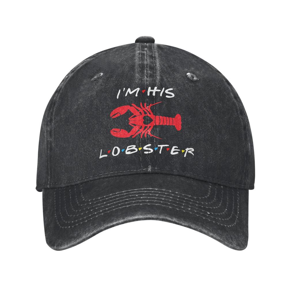 Yee Claw Lobster Baseball Caps Classic Distressed Denim Snapback Hat for Unisex Women Outdoor Activities Adjustable Caps Hat