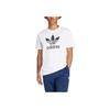 adidas Adicolor Trefoil Tee White Men Streetwear IV5353
