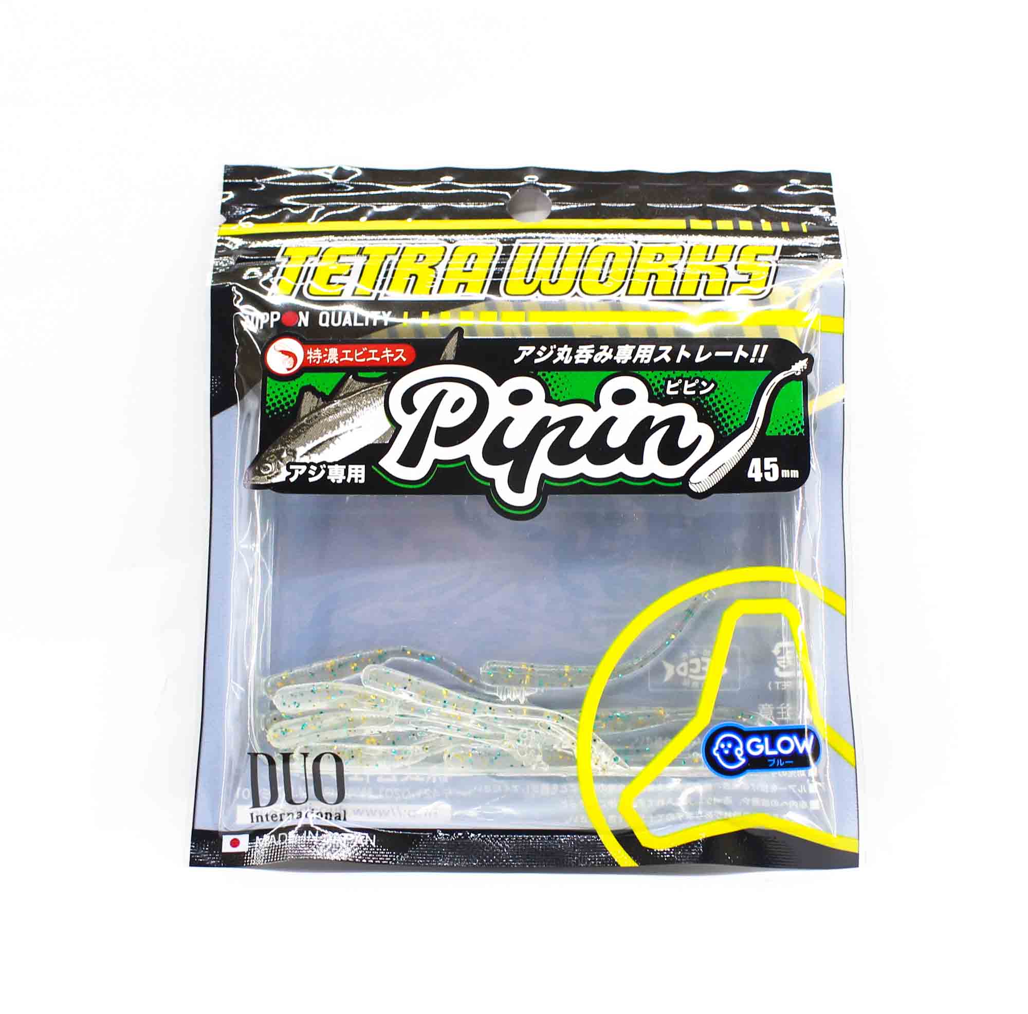 

Duo Soft Lure Tetra Works Pipin 45 мм 12 штук в упаковке S510 (9134)