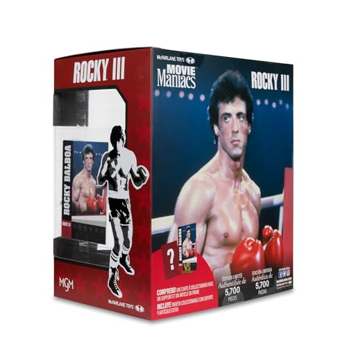 McFarlane - Movie Maniacs 6-inch Pose - Rocky Wave 2 - Rocky Balboa (Rocky III)