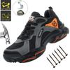 Lightweight Safety Shoes Men Work Shoes Steel Toe Cap Working Boots Sneakers Man Anti Puncture Breathable Sport Work Footwear