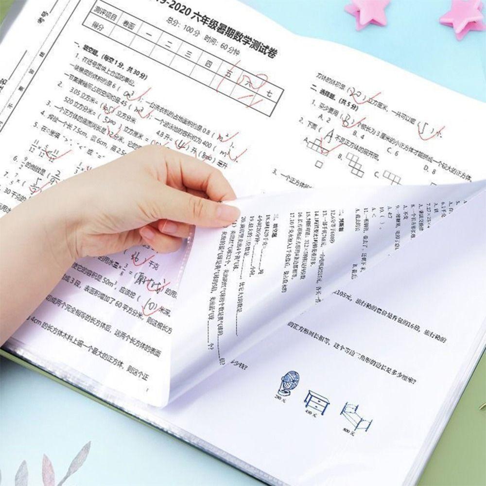 Waterproof A3 File Folder Large Capacity Storage Booklet High Quality Document Bag  Student