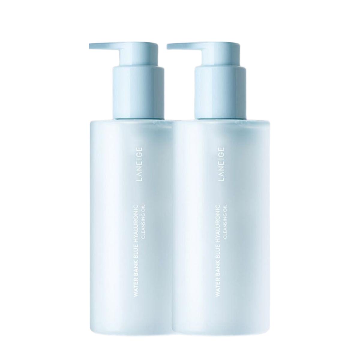 Laneige Water Bank Blue Hyaluronic Очищающее масло 250 мл x 2 шт. Глубокое очищение Средство для снятия макияжа