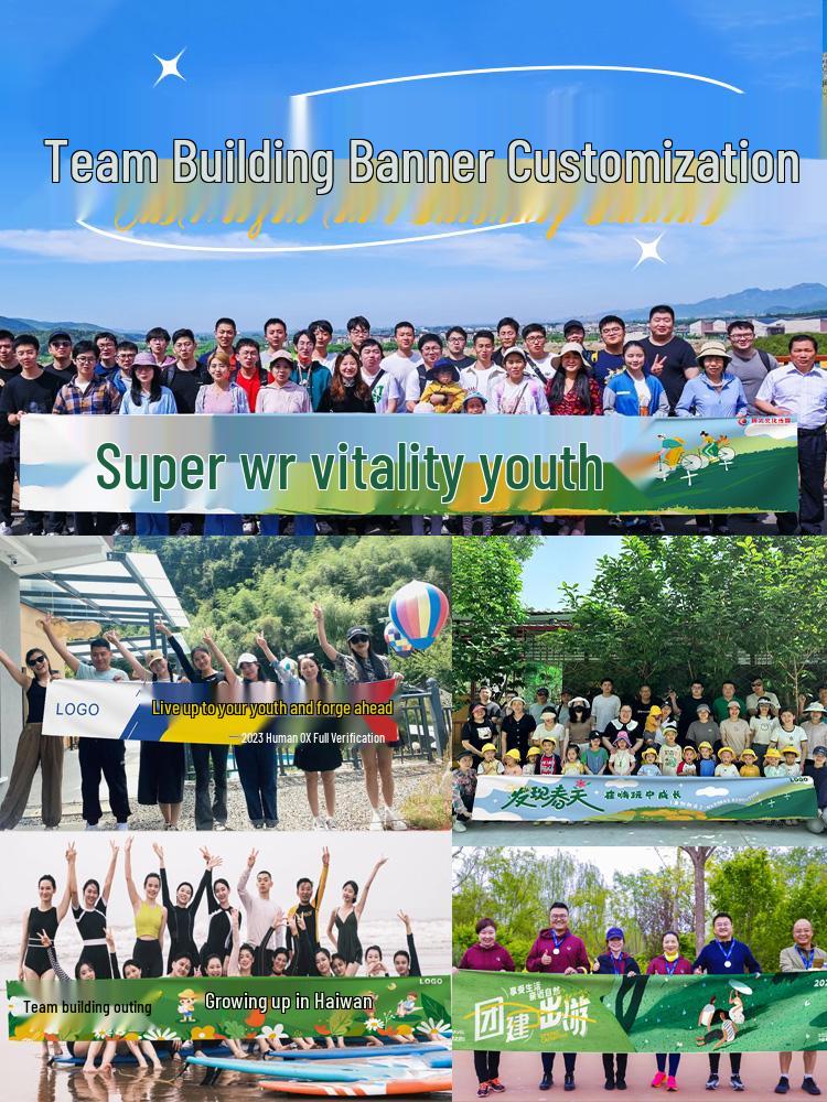 

Custom Team Building & Travel Banners for Outdoor Events and School Trips