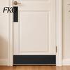 Multi Size Door Protector 6Pcs Kick Plate Set, Prevents Dents Scratches Self Adhesive Guard Set Protector, Peel and Stick for Interior &