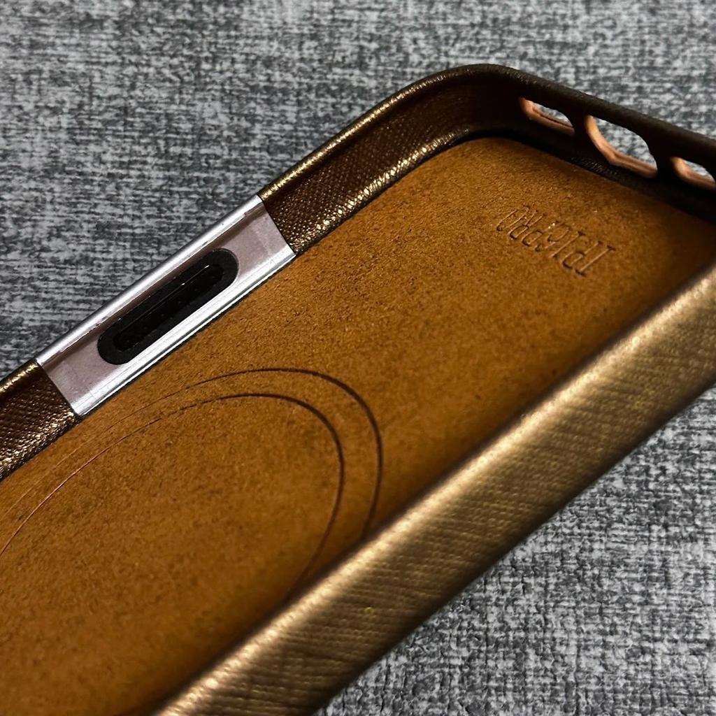 Cross Pattern Leather Phone Case for Apple iPhone 16 ProMax - Leather Hard Shell Shockproof with Camera Button Cover On iPhone 16/15/14/Pro/Pro Max