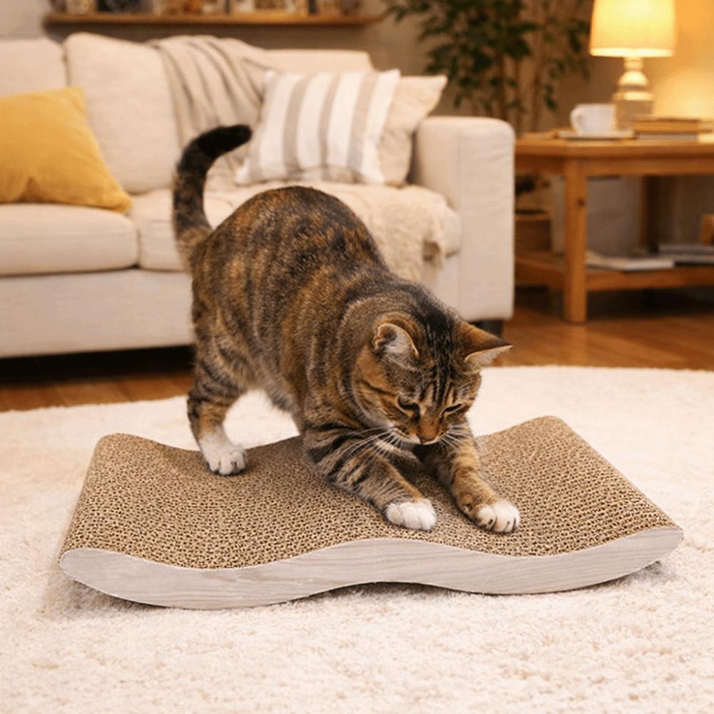 Scratch Resistant Corrugated Paper Scratcher Wear-resistant Claw Grinding Board for Playing