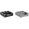Toys - DKD HOME DECOR - S3021864 - Set of 2 Wooden Organizers - Multicoloured - Interior