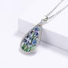 Idyllic Flower Pendant Handmade Enamel Jewelry Wedding Birthday Party Ladies Necklace
