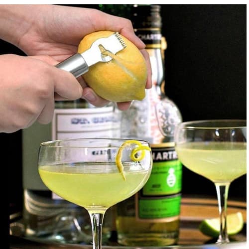 Stainless Steel Lemon Peeler, Easy to Use for Citrus Fruits, Peeling Bar, Kitchen Goods