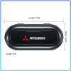 Car Sun Visor Glasses Storage Box Holder Organizer sticker For Mitsubishi Lancer Lancer ASX Outlander 2 3 Pajero Mirage exzos Pajero 4