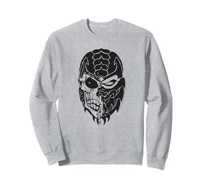 Mortal Kombat 9 Scorpion Totenkopf Icon Sweatshirt