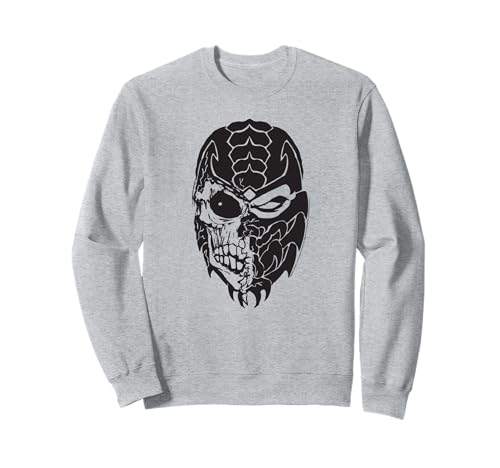 Mortal Kombat 9 Scorpion Skull Icon Sweatshirt