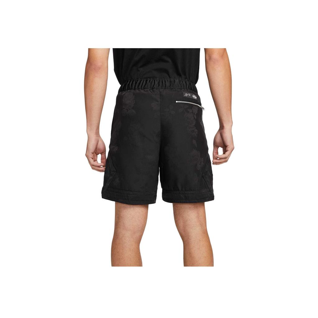 A Ma Maniére X Jordan Collaboration SS22 Solid Drawstring Sports Shorts Men Bottoms Black DJ9755-010