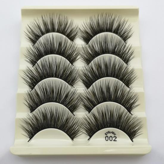 Fashion Thick False Eyelashes Long Natural Lashes Extensions for Women Girls