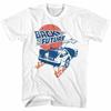 Back To The Future BTTF White T-Shirt Mens Womens Tees Top
