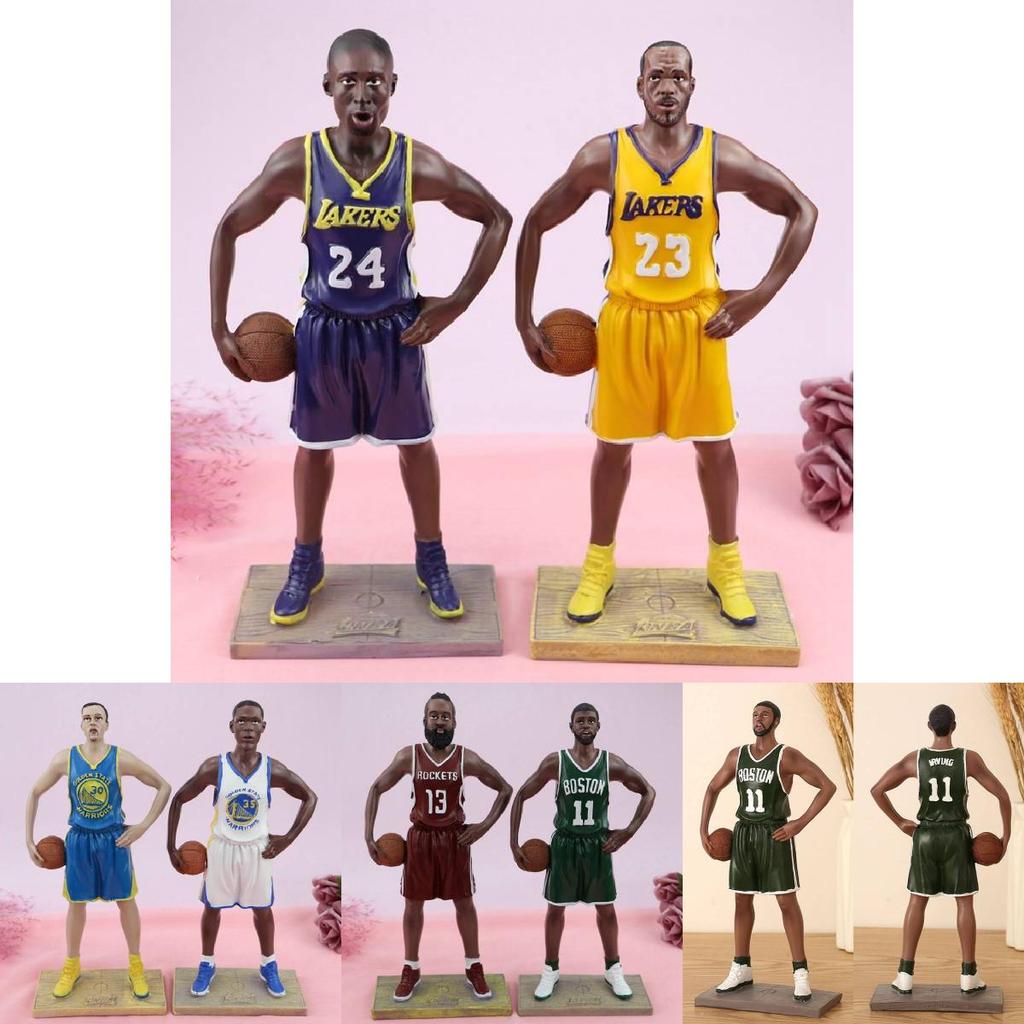 Basketball Star Lebron James Curry Harden Irving Figurine Resin Collectible Model