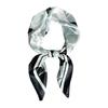 70 Square Scarves Spring and Summer High-value Creative Silk Scarves Women's Small Fresh and Simple Flower Printing Simulation Silk Square Scarves