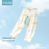 Youqi Baby Summer Thin Breathable Cotton Long Pants