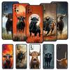 Bull Animal Phone Case For OnePlus 13 12 11 10 9 8 7T Pro 13R 12R 10R 9RT 8T Nord N200 N30 2T CE 2 3 5G Lite Soft Cover