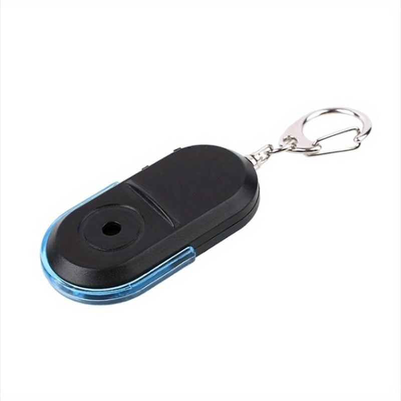 Key Finders New Alert with LED Light And Sound Notification  Anti-Lost Keychain Locator with Whistle Function