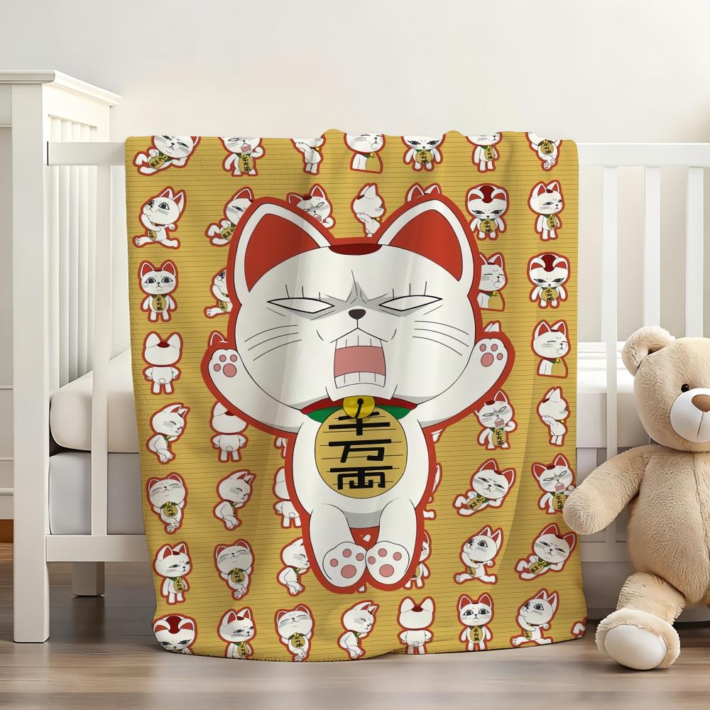 Cartoon Cute T Turbo G Granny Blanket Soft and Skin Friendly For Couch Bed Napping Bedspread All Seasons Comforter