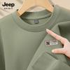 JEEP SPIRIT Men's Loose Fit Round Neck Sweatshirt