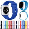 Apple Watch Band Slim Waist Silicone Strap Double Buckle Lightweight Fitness