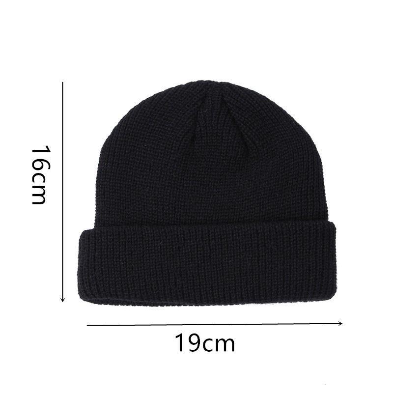 Cappello invernale per donne uomo maglia solido riequili gemelli cuff senza  cappotto Hip-pop Primavera Autunno Casual Bonnet acquista in modo economico  — spedizione gratuita, recensioni reali con foto — Joom