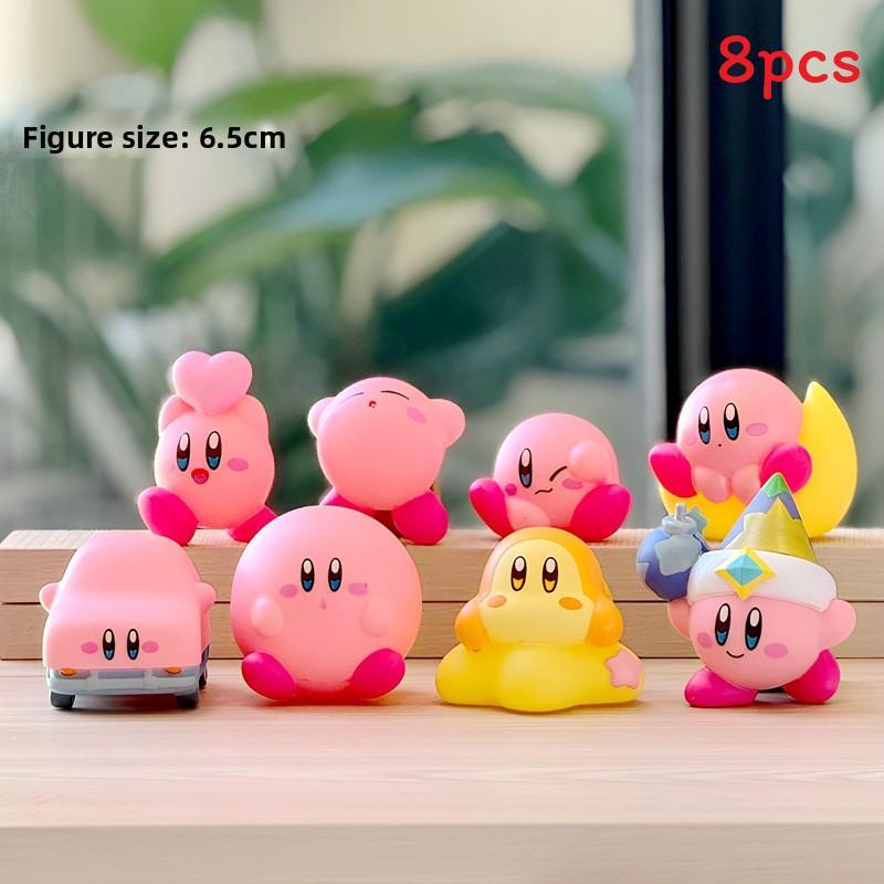 

Kirby Blind Box Collectible Figures With Soft Gel Material For Kids And Gift Collectors Style D