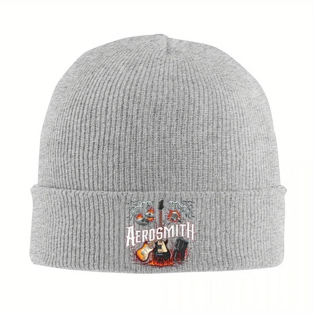 Neue schwere Punk Rock Musik Hüte Herbst Winter Mütze Mode Kappen Unisex Damen Acryl Strickmützen