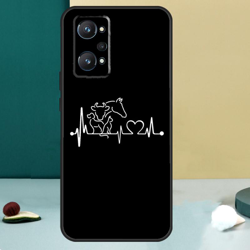 Vegan Vegetarian Quote For Realme 11 10 12 13 14 Pro Plus GT 7 6 5 Pro GT 6T C67 C61 C53 C51 C21Y C25S C75 C55 Case