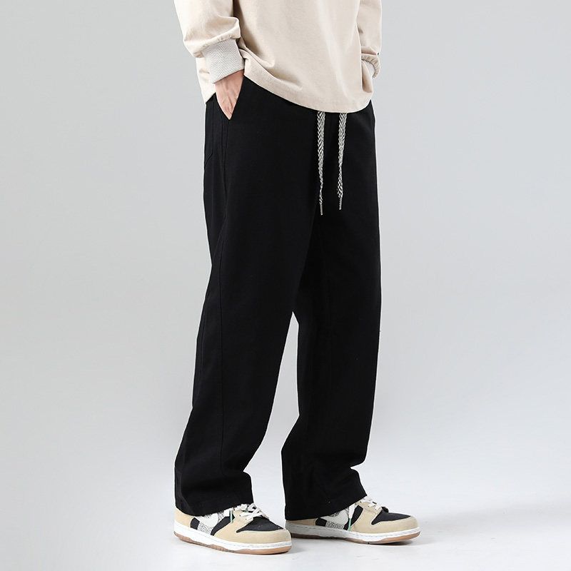 Chinese Fad High Street Oversize Handsome Casual Pants