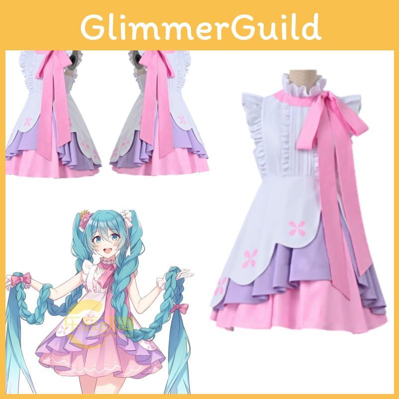 Cute Lolita Clothing Hatsune Miku Cosplay Costume For Anime Fans