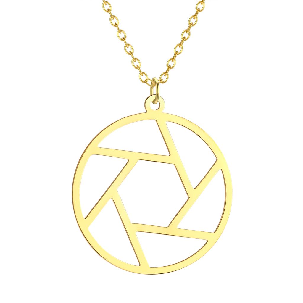Kinitial Cactus Saturn Planet Infinity Lips Bird Landscape Sun Mountain Stainless Steel Pendant Necklace For Women Jewelry Gift
