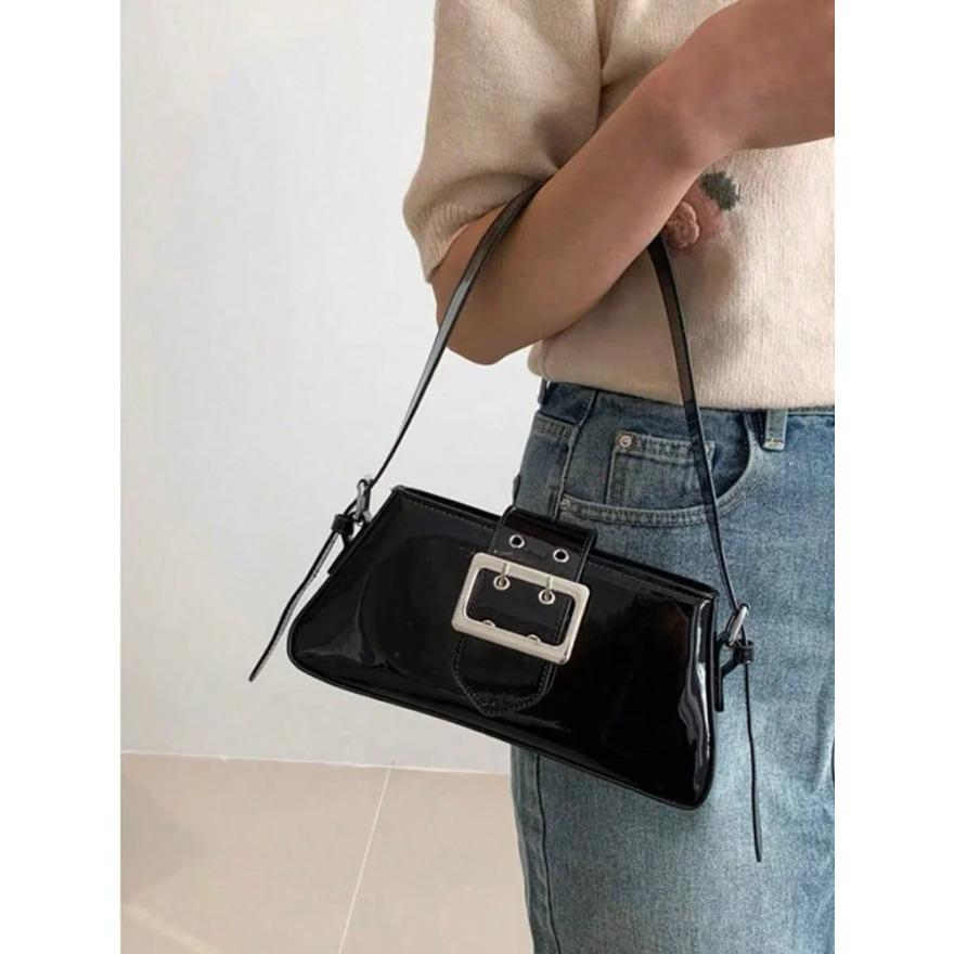 

Стильные высококачественные женские сумки через плечо из искусственной кожи, модные однотонные сумки для девушек, подмышечные сумки, новые