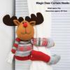 Christmas Creative Curtain Buckle Cartoon Doll Decoration Hotel Restaurant Decoration Doll Buckle Window Pendant