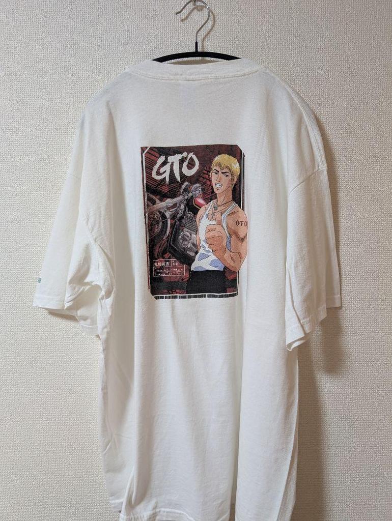[USED] 00s Super Rare GTO "Eikichi Onizuka" T-shirt XL