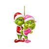 2D Christmas Decoration Pendant Christmas Tree Tag Theme Party Crafts Ornament