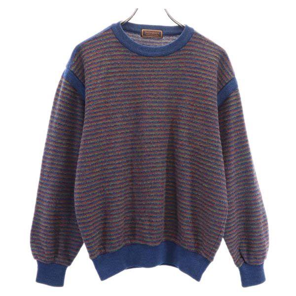 

YVES SAINT LAURENT 90s Old Wool Blend Overall handle Long sleeve sweater Men s Used