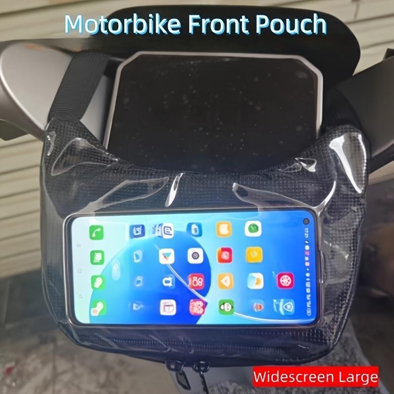 

For Electric Vehicle Motorcycle Universal Head Bag Dashboard Faucet Scooter Medium Mobile Phone Navigation Bag